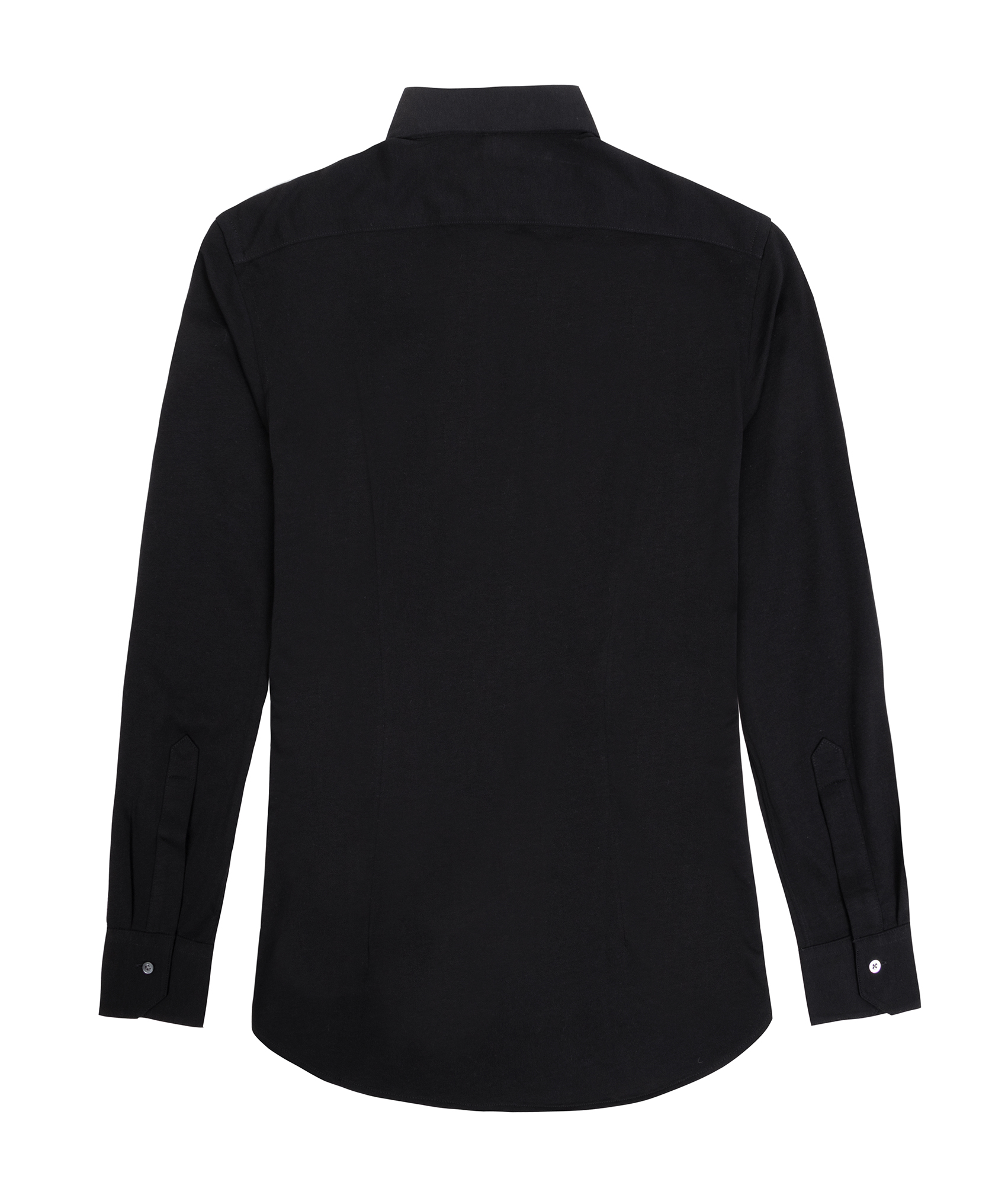 ITC Italian Cut Jersey Knit Shirt – Black - Knit Shirt Co.